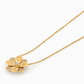 Diamond Flower Necklace