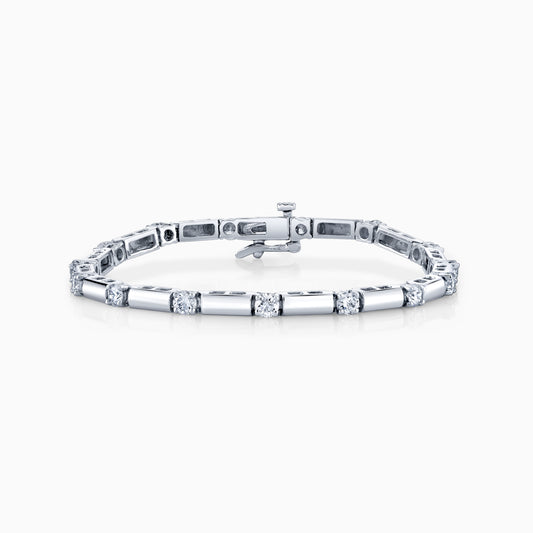 Diamond Bar Bracelet