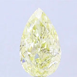 2.01ct Pear Lab Grown Diamond (Colour Fancy Light Yellow, Clarity VS1, IGI Certified)