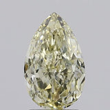 2.03ct Pear Lab Grown Diamond (Colour Fancy Light Yellow, Clarity VS1, IGI Certified)