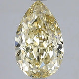 2.06ct Pear Lab Grown Diamond (Colour Fancy Yellow, Clarity VS1, IGI Certified)