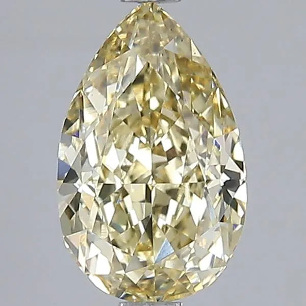 2.06ct Pear Lab Grown Diamond (Colour Fancy Yellow, Clarity VS1, IGI Certified)