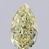 2.07ct Pear Lab Grown Diamond (Colour Fancy Yellow, Clarity VVS2, IGI Certified)