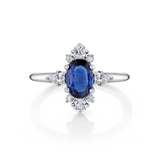 Sapphire & Diamond Ring