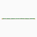 Emerald & Diamond Tennis Bracelet