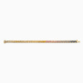 Multi-Colored Triangle Sapphire Bracelet