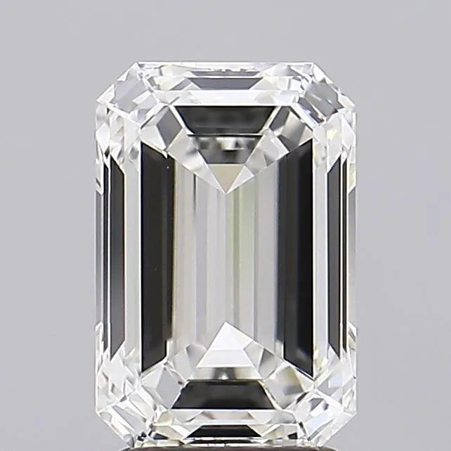 3.08ct Emerald Lab Grown Diamond (Colour F, Clarity VVS2, IGI Certified)