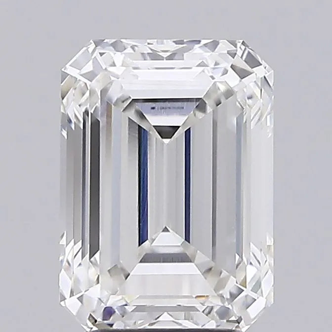 3.25ct Emerald Lab Grown Diamond (Colour F, Clarity VVS2, IGI Certified)