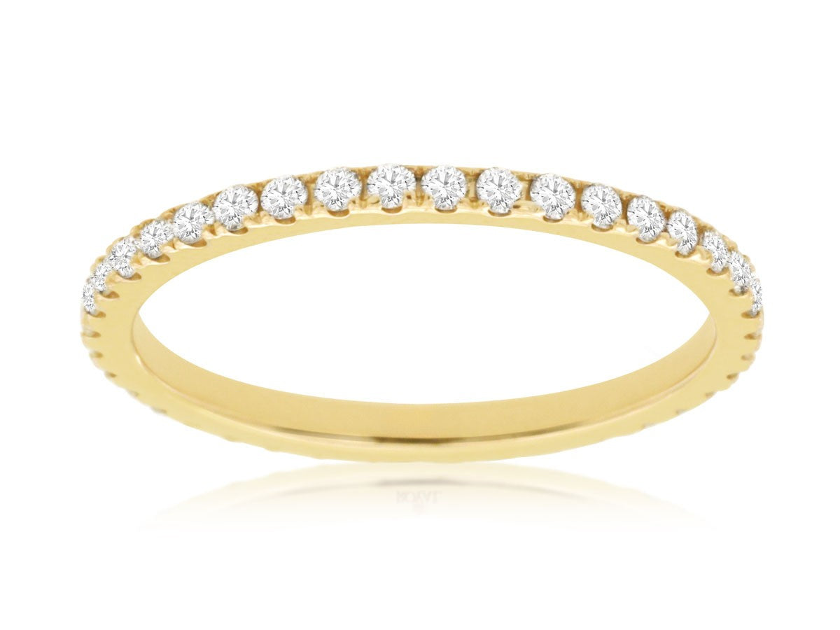 14K Yellow Gold Signature Petite Wedding Band