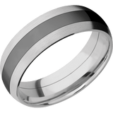 14K White Gold + Satin Finish