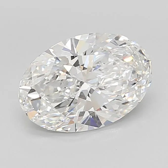 4.06ct Oval Lab Grown Diamond (Colour F, Clarity VVS2, IGI Certified)