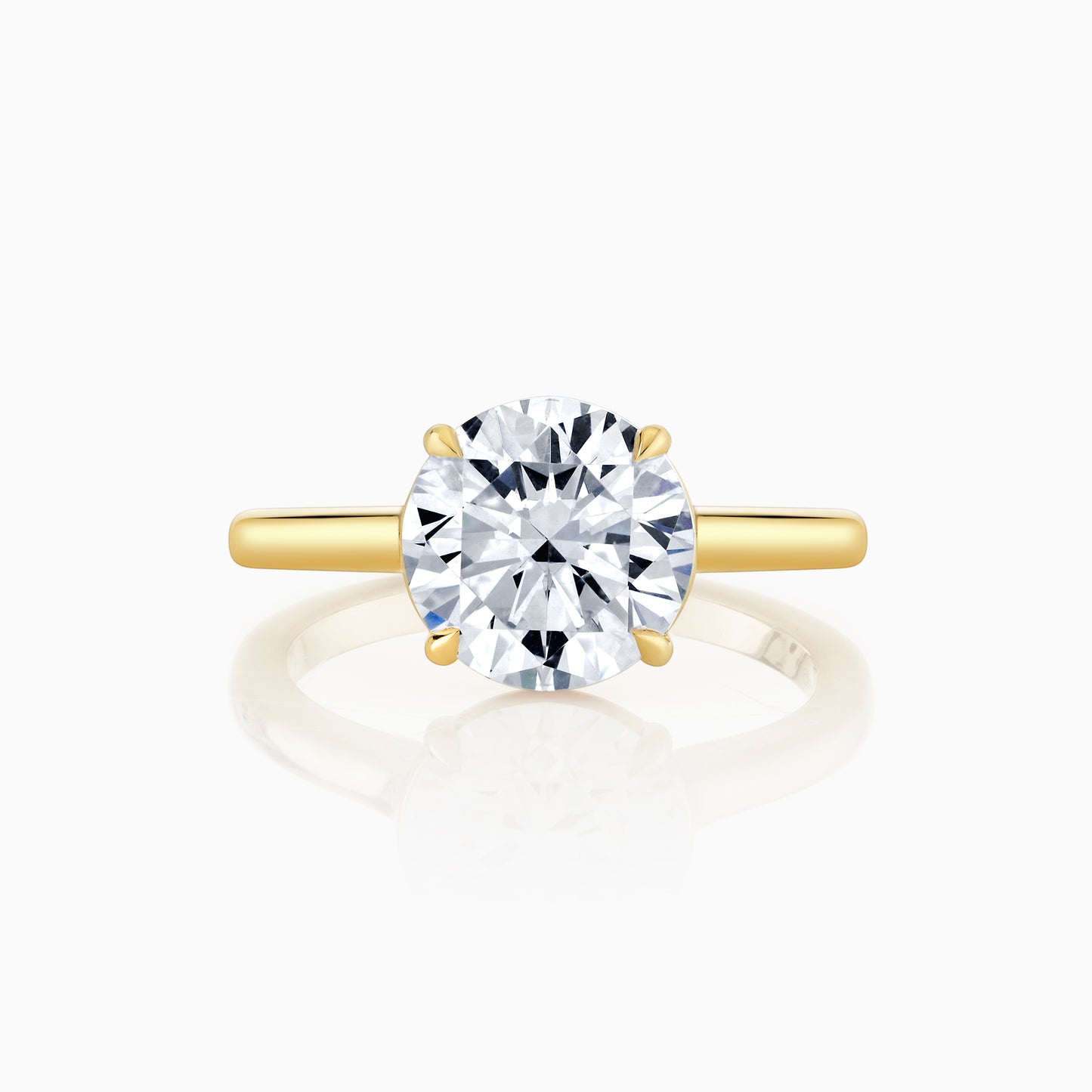 Signature Round Solitaire Engagement Ring