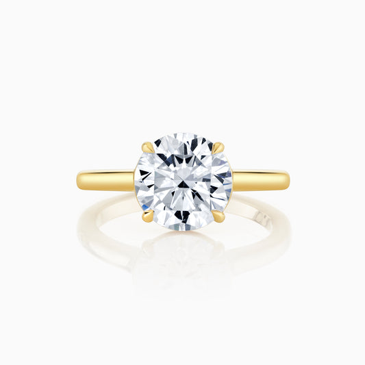 Signature Round Solitaire Engagement Ring