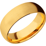 22K Yellow Gold + Satin Finish