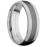 14K White Gold + Satin Finish