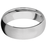 14K White Gold + Satin Finish