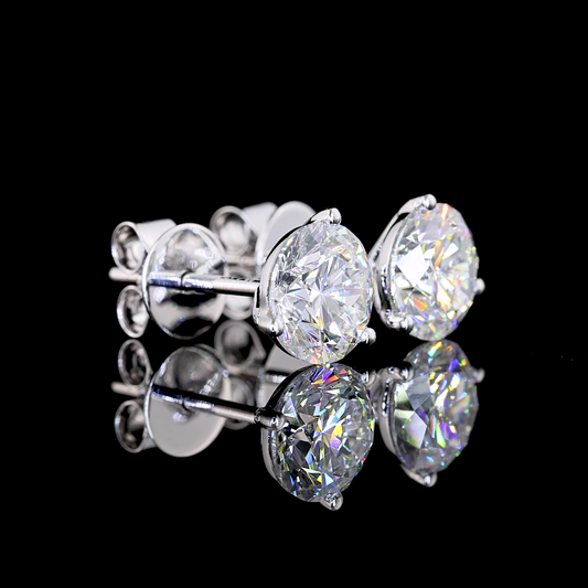 14K White Gold Lab-Grown Diamond