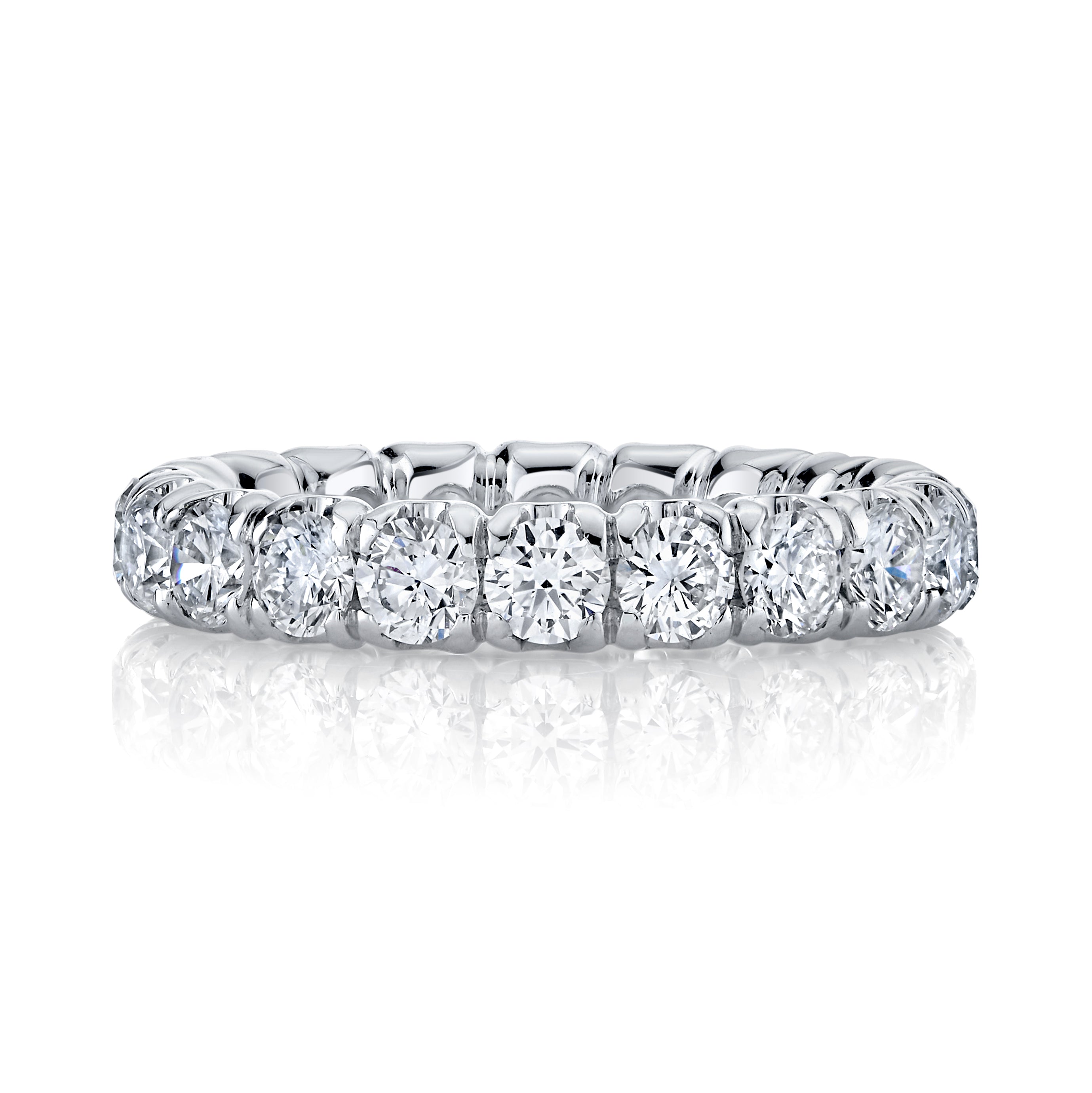 Lab-Grown Round Diamond Eternity Ring