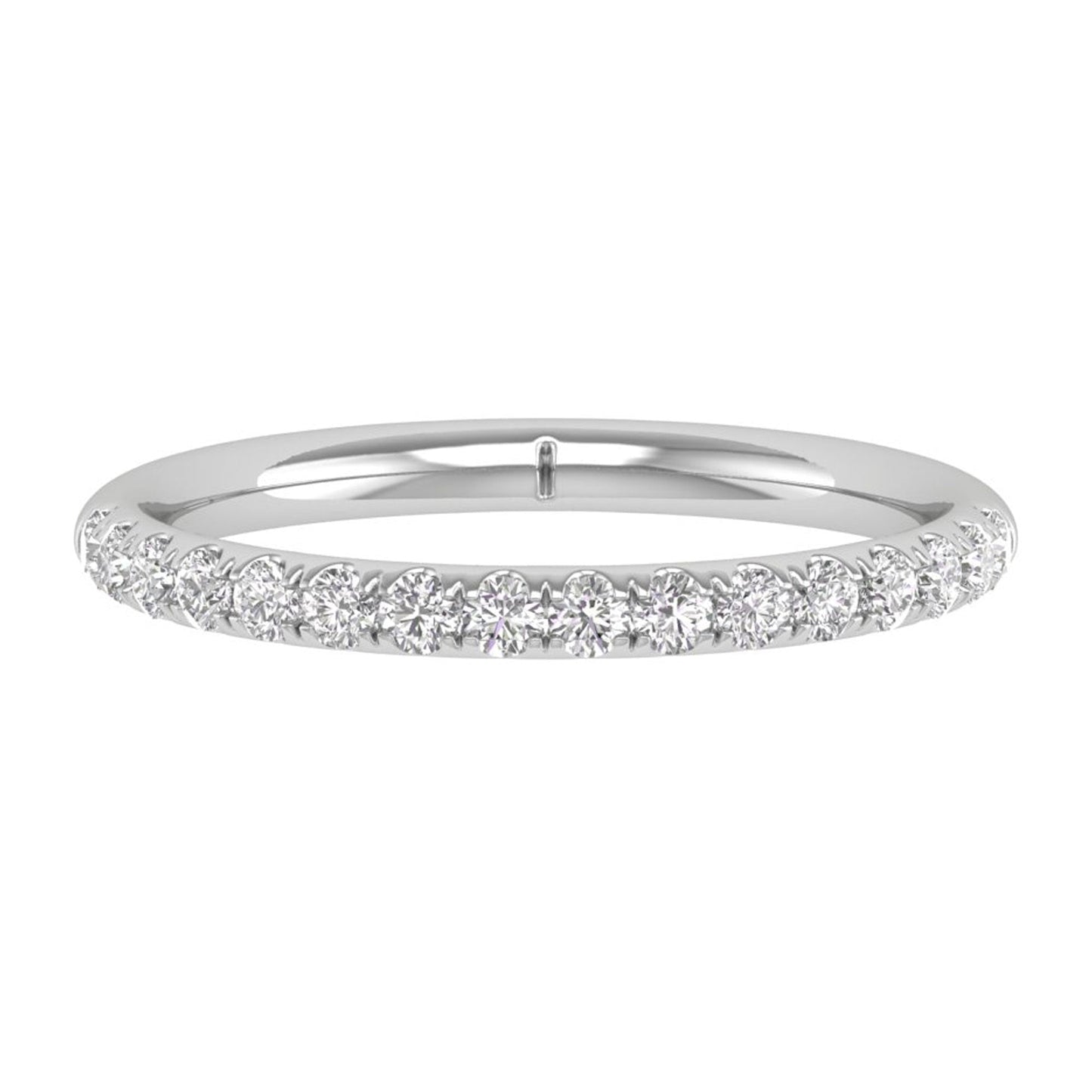 Petite Pave Wedding Ring (.50ctw)