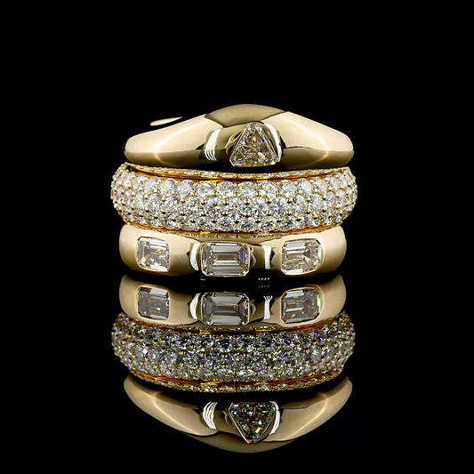 14K Yellow Gold Lab-Grown Diamond