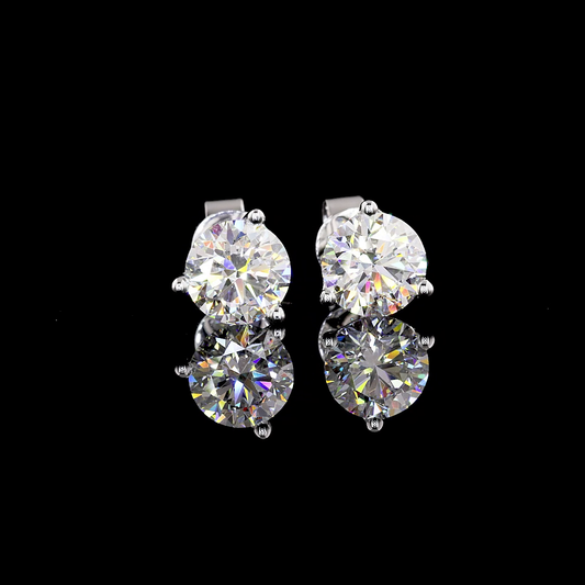 14K White Gold Lab-Grown Diamond