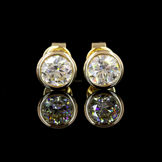 14K Yellow Gold Lab-Grown Diamond