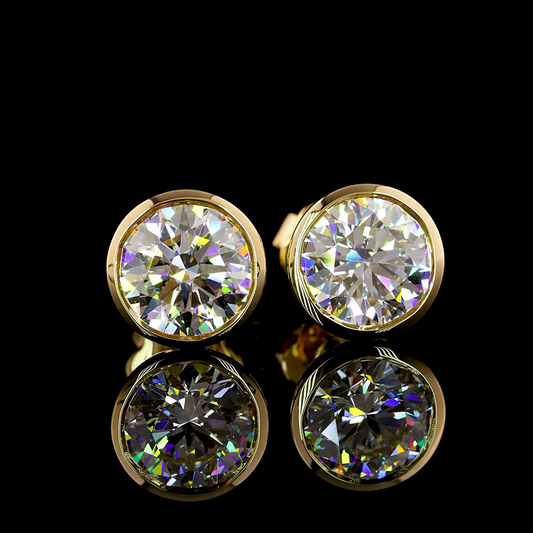 14K Yellow Gold Lab-Grown Diamond