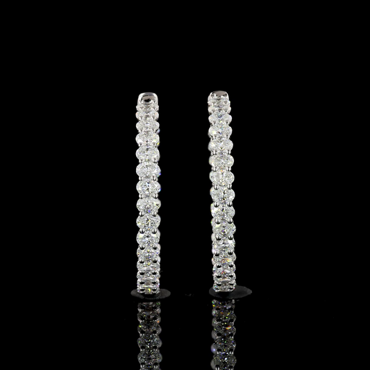 14K White Gold Lab-Grown Diamond