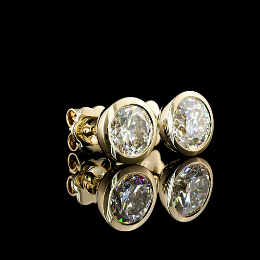 14K Yellow Gold Lab-Grown Diamond