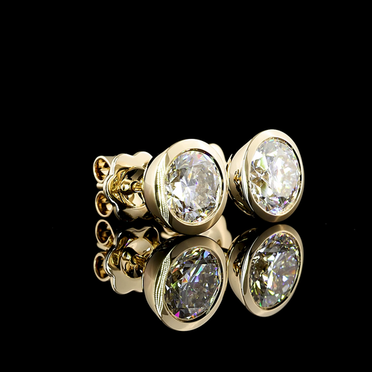 14K Yellow Gold Lab-Grown Diamond