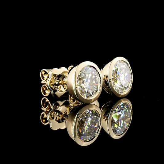 14K Yellow Gold Lab-Grown Diamond