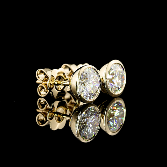 14K Yellow Gold Lab-Grown Diamond