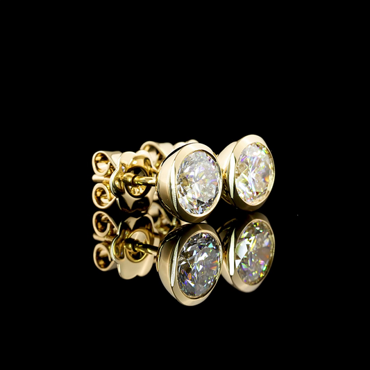 14K Yellow Gold Lab-Grown Diamond