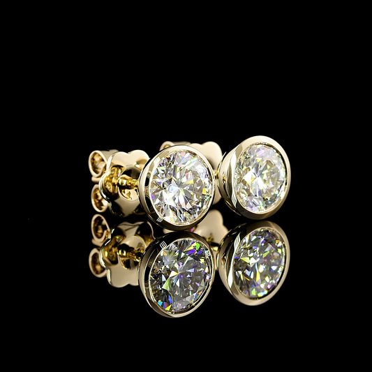 14K Yellow Gold Lab-Grown Diamond