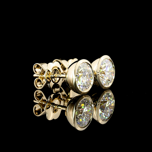 14K Yellow Gold Lab-Grown Diamond