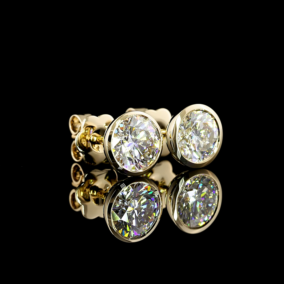 14K Yellow Gold Lab-Grown Diamond