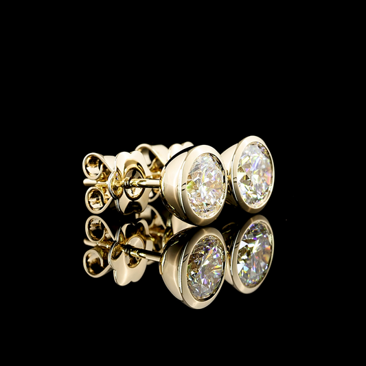 14K Yellow Gold Lab-Grown Diamond