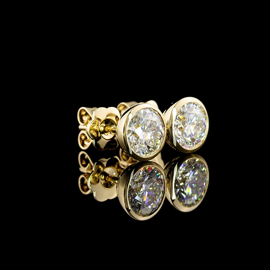 14K Yellow Gold Lab-Grown Diamond