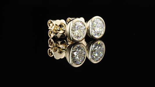 14K Yellow Gold Lab-Grown Diamond