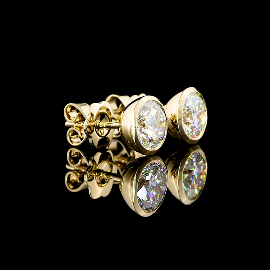 14K Yellow Gold Lab-Grown Diamond