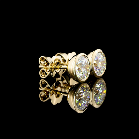 14K Yellow Gold Lab-Grown Diamond