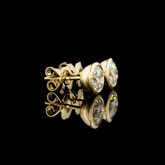 14K Yellow Gold Lab-Grown Diamond