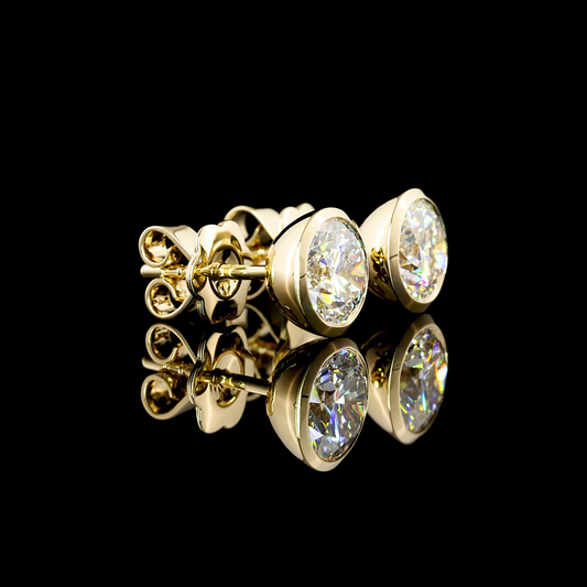 14K Yellow Gold Lab-Grown Diamond