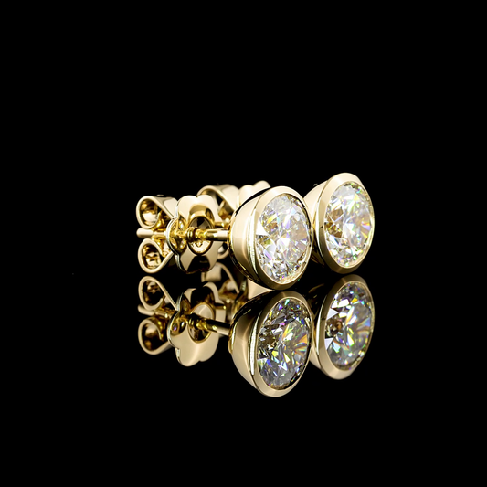 14K Yellow Gold Lab-Grown Diamond