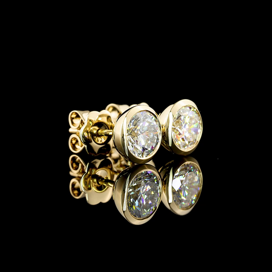 14K Yellow Gold Lab-Grown Diamond