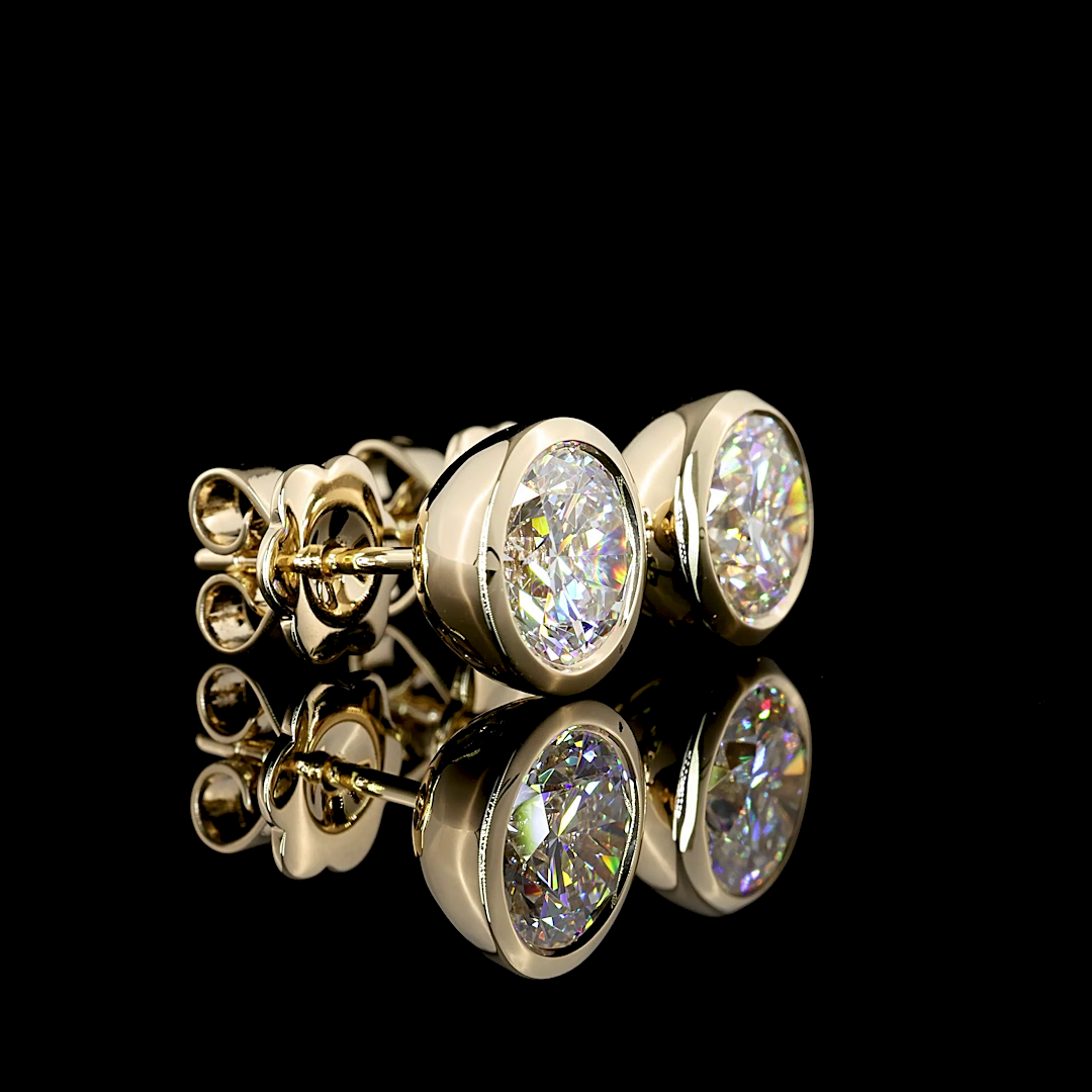 14K Yellow Gold Lab-Grown Diamond