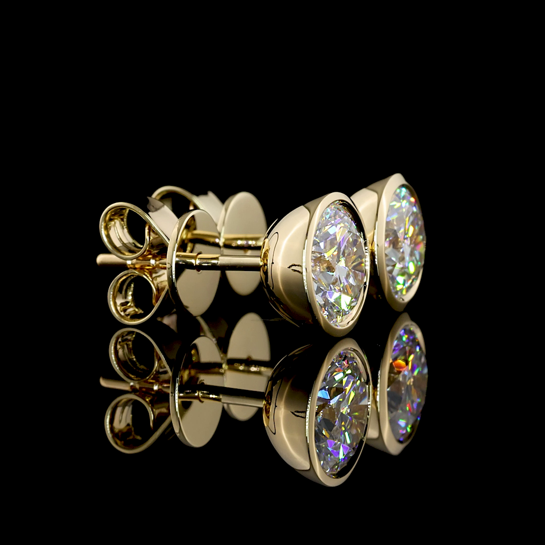 14K Yellow Gold Lab-Grown Diamond