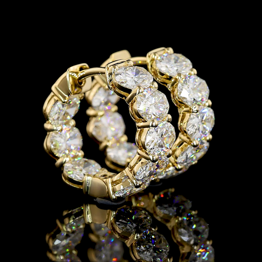 14K Yellow Gold Lab-Grown Diamond