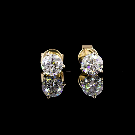14K Yellow Gold Lab-Grown Diamond