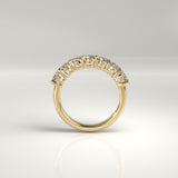 Mira Seven-Stone Round Diamond Band